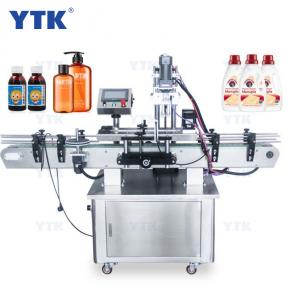 Inline automatic screw capping machine